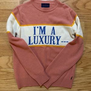Rowing Blazers x Gyles and George “I’m a Luxury” Sweater